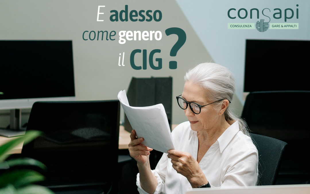 Acquisizione CIG dal 1° gennaio 2024 – Facciamo il punto