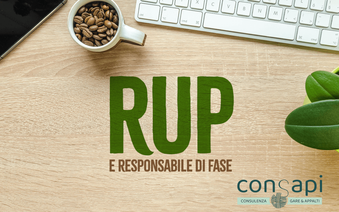 RUP e Responsabile di Fase: focus sui nuovi Responsabili del procedimento